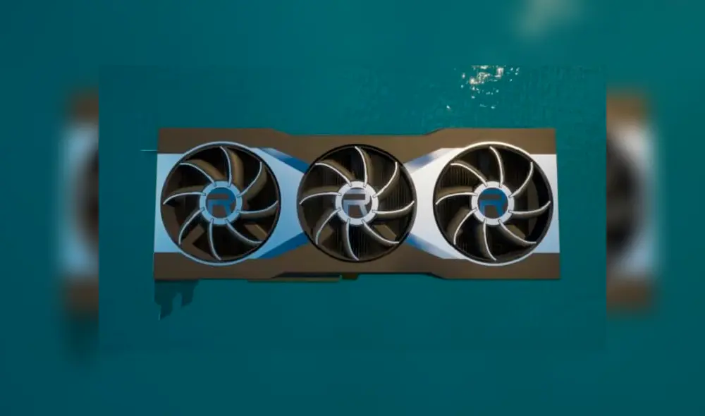 El modelo 3D de la Radeon RX 6000 se encuentra en estas coordenadas: 8651-9841-1639. Foto: Fortnite. El modelo 3D de la Radeon RX 6000 se encuentra en estas coordenadas: 8651-9841-1639. Foto: Fortnite.