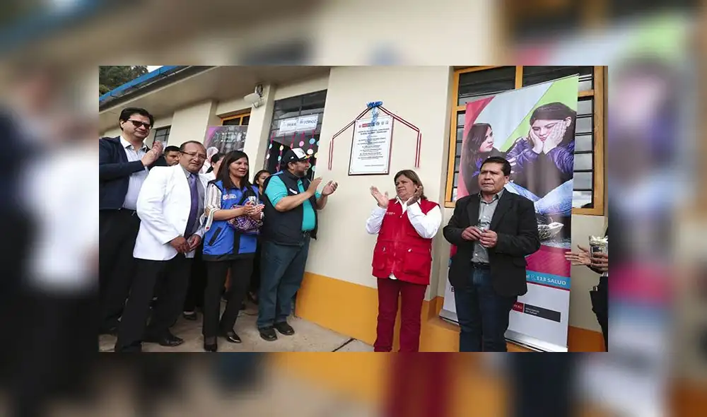 Ministra de Salud, Zulema Tomás estuvo presente en la inauguración.