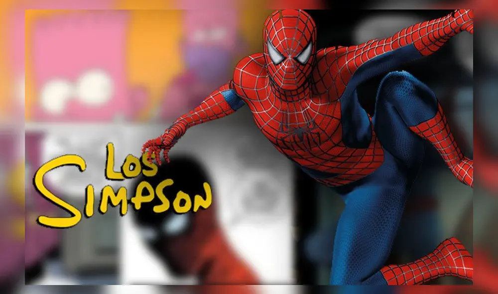 El Trepamuros y los Simpson se unieron en un cómic. Créditos: composición/Marvel