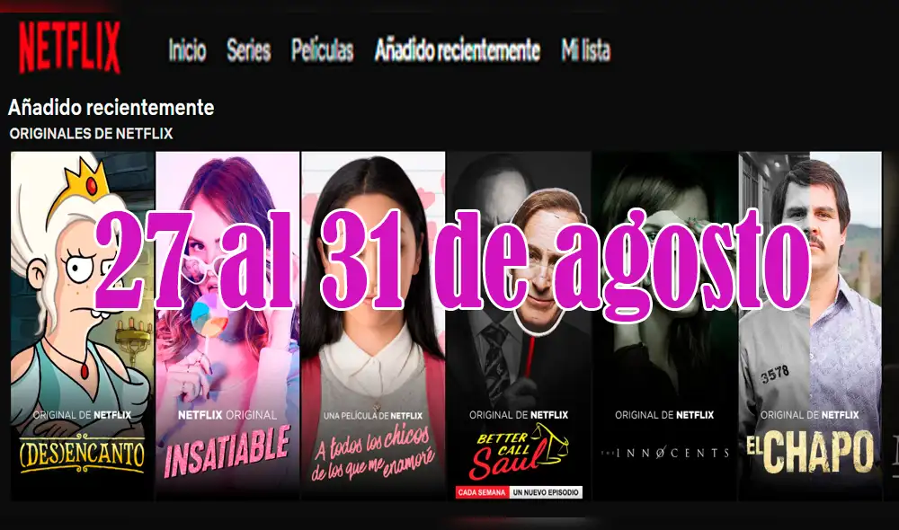 Netflix: Estos son los estrenos de series y películas de esta semana [TRÁILERS]