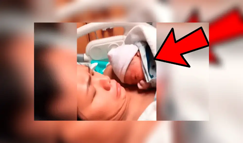 YouTube viral: bebé recién nacido le hace curioso gesto a su papá mientras le canta y desata miles de risas [VIDEO]