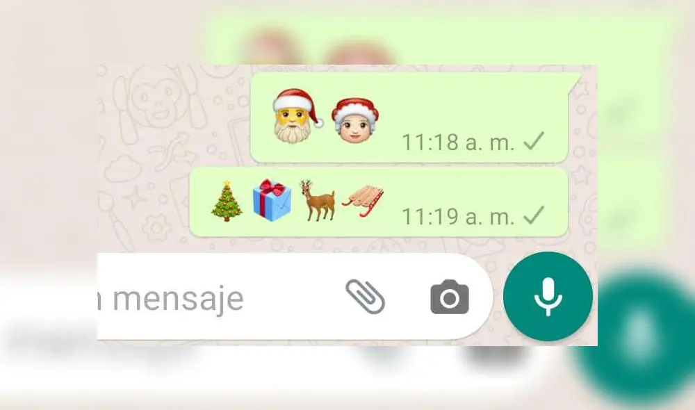 Los emojis de WhatsApp inspirados en la Navidad. Los emojis de WhatsApp inspirados en la Navidad.