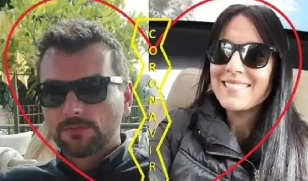 Michelle y Paola empezaron a hablarse desde sus balcones hasta tener su cita oficial. Foto: Facebook