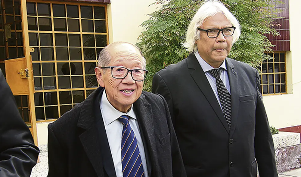 El maestro. Julio Kuroiwa en una foto reciente en la UNI. Fue con ocasión de un homenaje que le rindió su alma mater.
