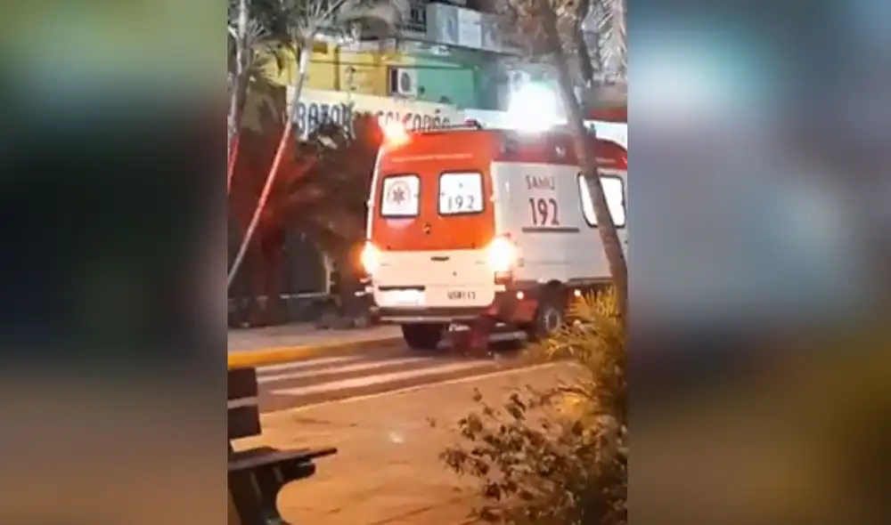 La perrita no quiso dejar solo a su dueño y se subió al vehículo para acompañarlo. Foto: Facebook La perrita no quiso dejar solo a su dueño y se subió al vehículo para acompañarlo. Foto: Facebook