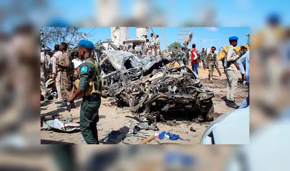 Ataque con coche bomba deja 76 muertos y más de 70 heridos en la capital de Somalia. Foto EFE Ataque con coche bomba deja 76 muertos y más de 70 heridos en la capital de Somalia. Foto EFE