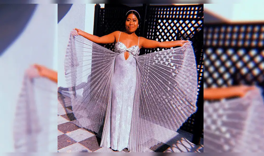 Críticas contra Yalitza Aparicio y el vestido que usó en los Golden Globes 2019 [VIDEO]
