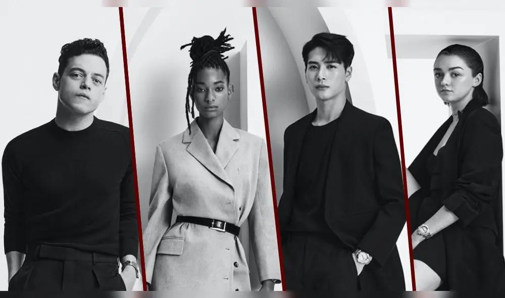 Todo sobre la publicidad de Jackson Wang de GOT7 junto a Rami Malek, Masie Williams y Willow Smith. Créditos: Cartier