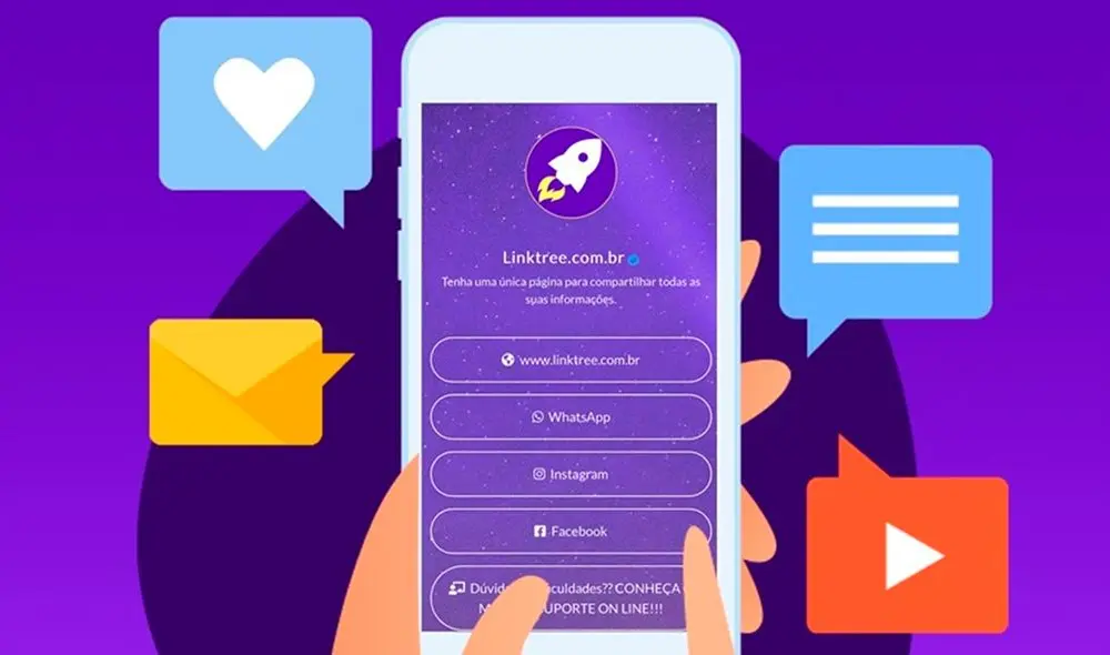 Linktree es una plataforma multienlace en la que puedes poner los links de tus redes sociales. Conoce aquí cómo hacerte uno gratis. Foto: TecMundo