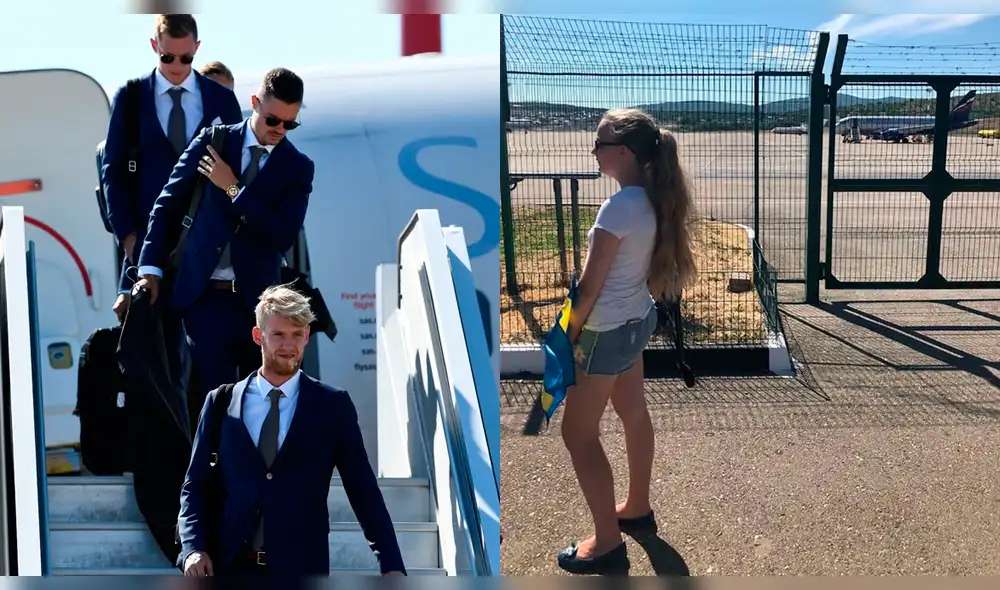 Mundial Rusia 2018: selección fue recibida por solo una seguidora