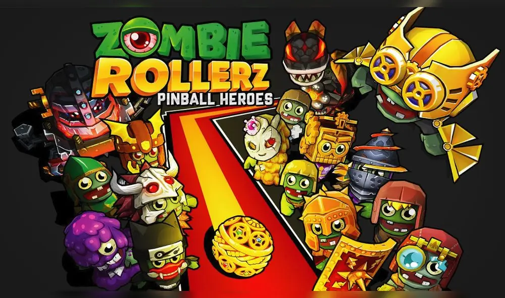 Portada del nuevo videojuego Zombie Rollerz Pinball Heroes. Foto: Nintendo Everything Portada del nuevo videojuego Zombie Rollerz Pinball Heroes. Foto: Nintendo Everything