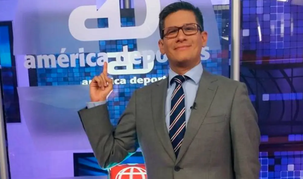 Erick Osores no se presentó en el bloque deportivo de América Deportes tras una supuesta sanción del canal 4.