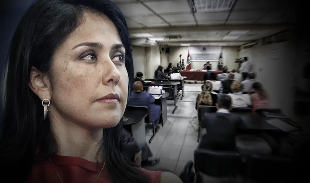 Nadine Heredia. Composición: Gerson Cardos/La República.