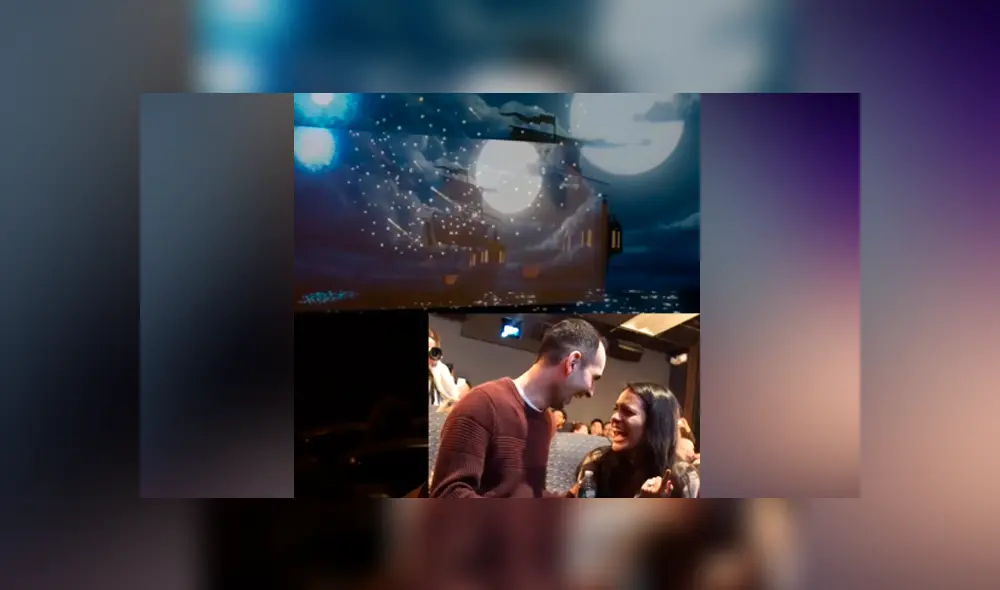 Facebook viral: joven crea película al estilo 'Disney', engaña a su novia para verla en el cine y le pide matrimonio Facebook viral: joven crea película al estilo 'Disney', engaña a su novia para verla en el cine y le pide matrimonio