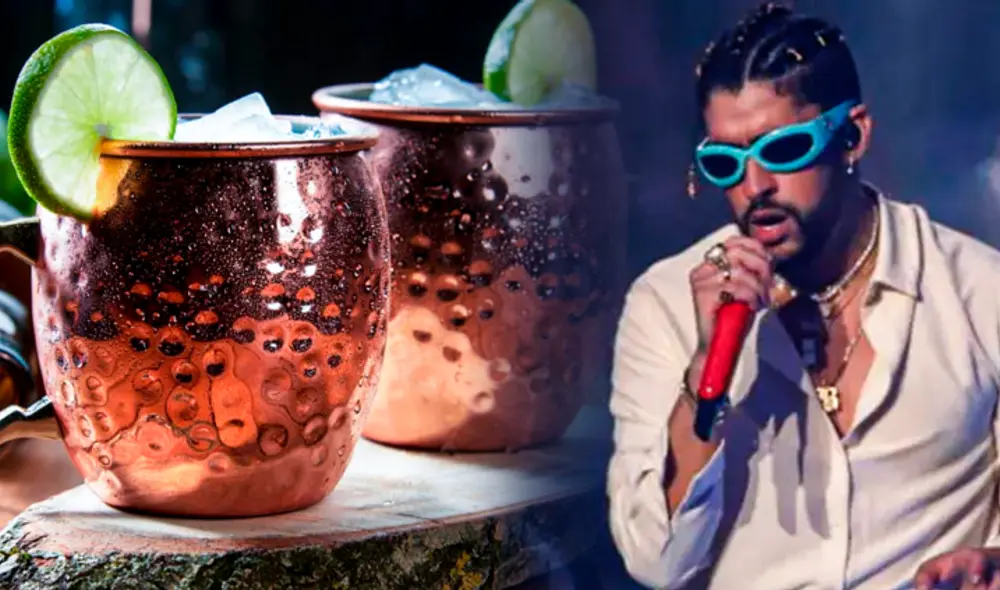 Moscow Mule es uno de los temas más populares de Bad Bunny. Foto: composición Jazmin Ceras LR/ Bad Bunny/cookido.
