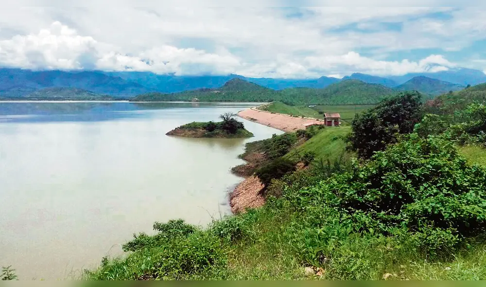 Alerta. El reservorio Tinajones solo tiene el 5 % de su volumen total, lo que preocupa a autoridades de Lambayeque.