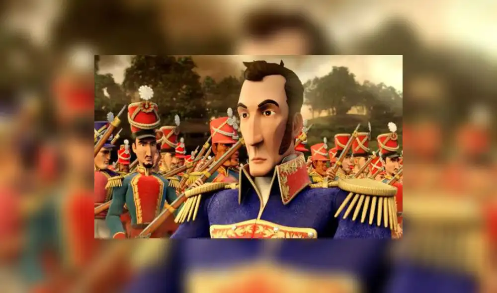 Filme animado cuenta la vida de Simón Bolívar