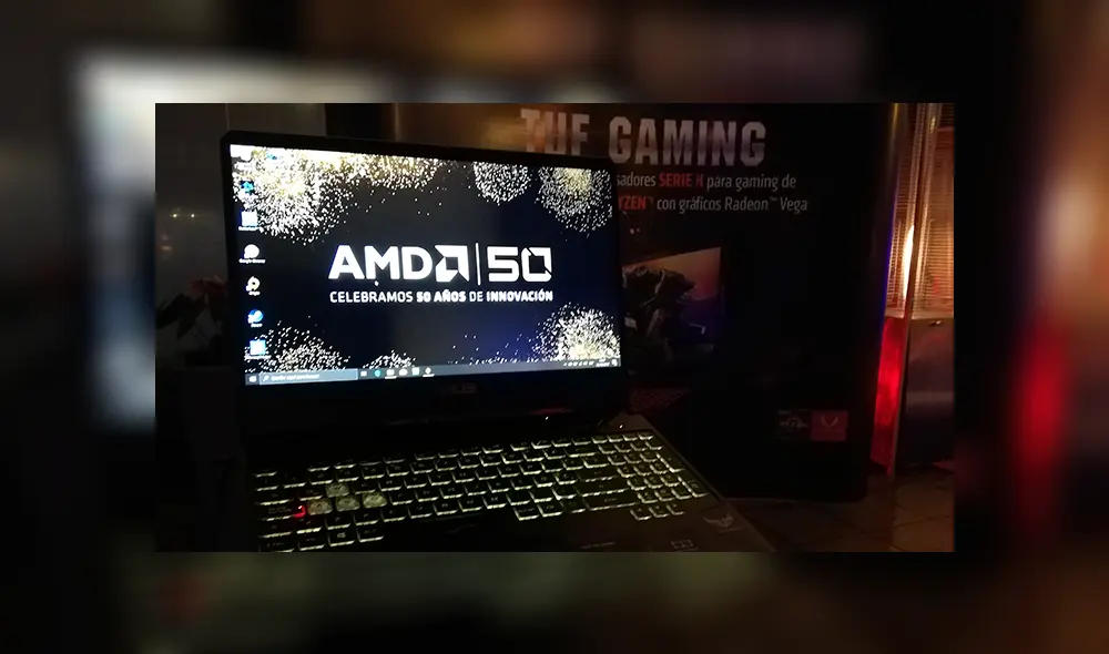 TUF Gaming, nueva línea de laptops gamer con RTX presentada por ASUS y AMD
