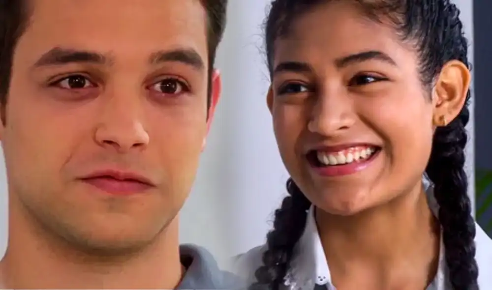 July y Cristóbal Montalbán son una de las jóvenes parejas de "Al fondo hay sitio". Foto: composición/captura América TV