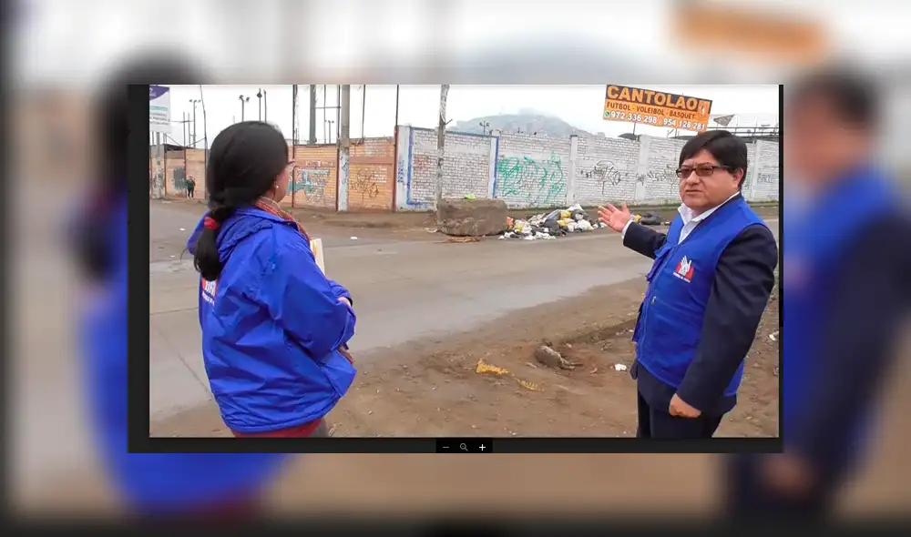 Lima 2019 se ve empañado por el descuido del ornato público en zonas de LIma Sur: Foto: Defensoría del Pueblo