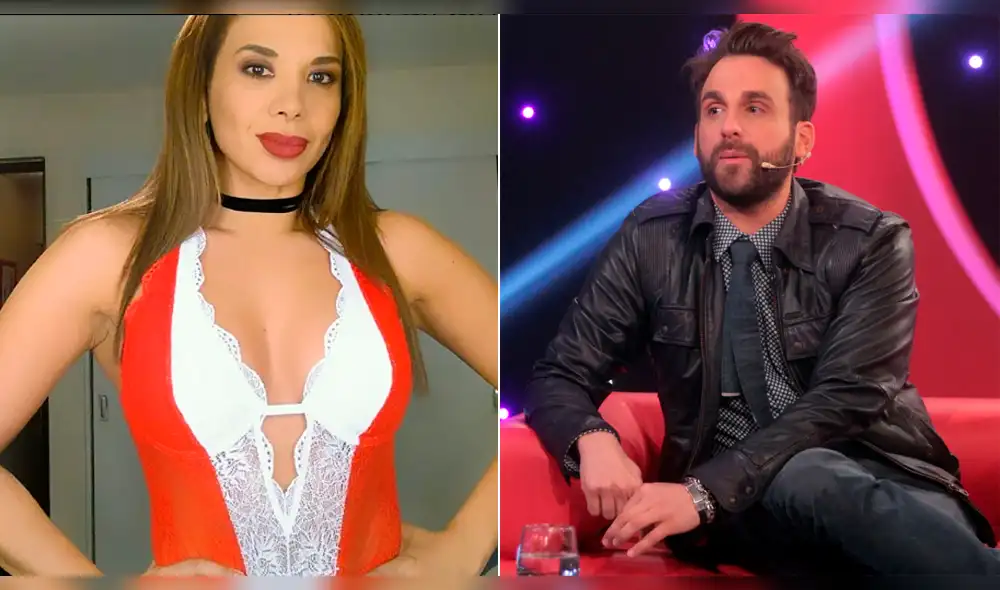Rodrigo González y Mónica Cabrejos enfrentados en Instagram tras foto sexy de famosa