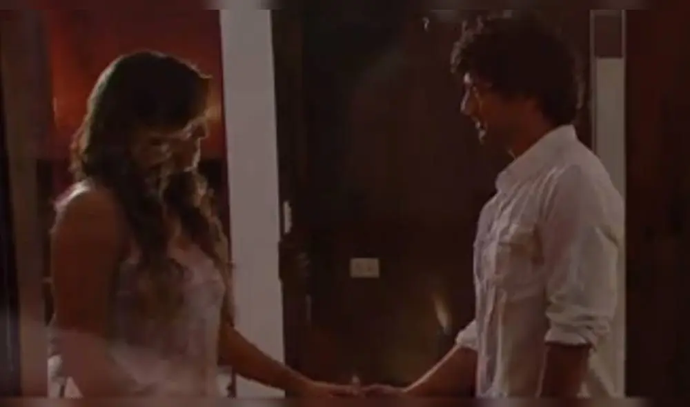 Lucy y Paolo vivieron su primera noche de pasión en Te volveré a encontrar. Foto: captura América TV Lucy y Paolo vivieron su primera noche de pasión en Te volveré a encontrar. Foto: captura América TV