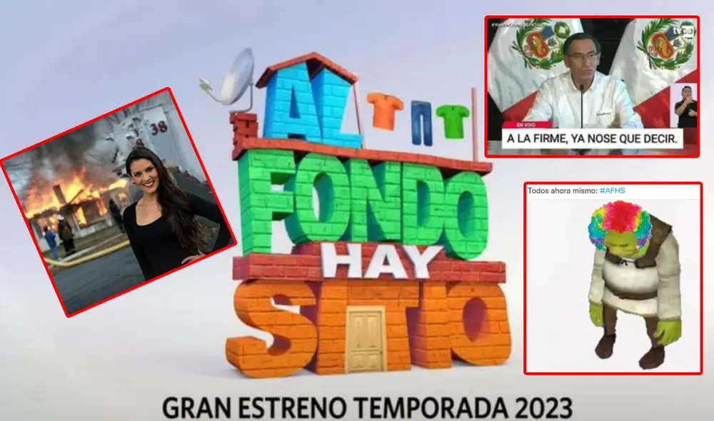 Usuarios creados divertidos memes sobre el estreno de "Al fondo hay sitio". Foto: América TV/Twitter