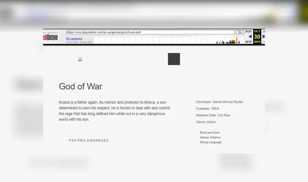 Así lo demostró otro usuario, revisando la versión de la página hace algunos meses.