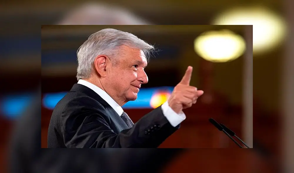 Andrés Manuel López Obrador durante su habitual rueda de prensa. Foto: Presidencia de México (EFE)