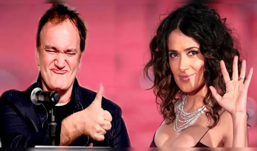 Salma Hayek, Quentin Tarantino, Globos de Oro