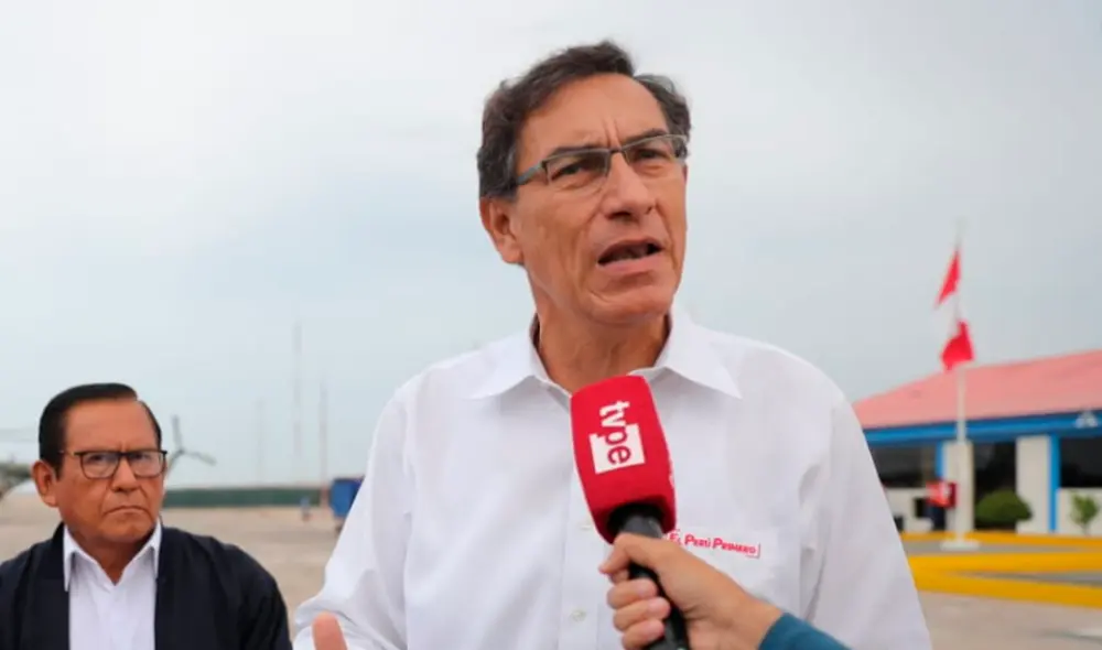 Martín Vizcarra reitera que la lucha contra la corrupción es la bandera de su gestión. Foto: Presidencia.