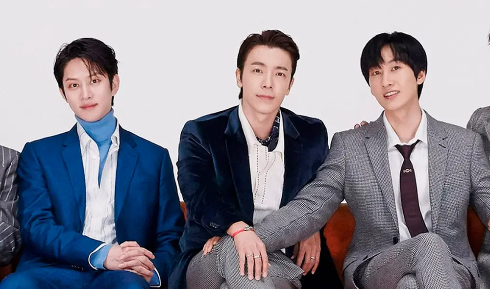 Heechul, Songhae y Eunhyuk de SUPER JUNIOR. Foto: Label SJ