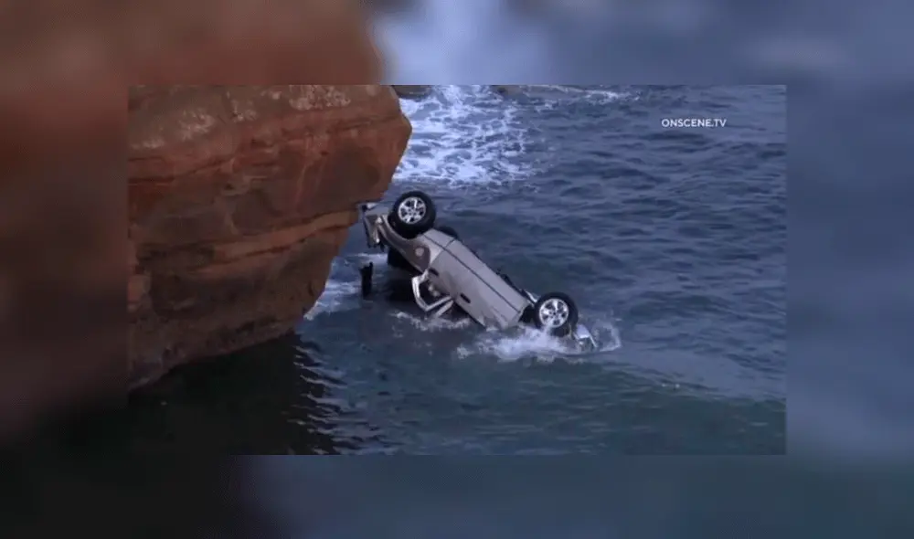 El sujeto amenazó a su esposa con suicidarse. Foto: captura Onscene.tv.