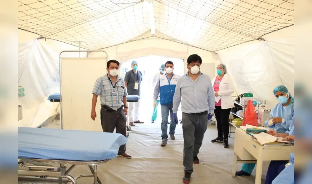 “Centros de atención COVID-19 en distritos son exclusivos para pobladores de la zona” “Centros de atención COVID-19 en distritos son exclusivos para pobladores de la zona”