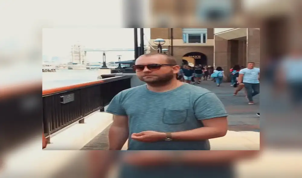 YouTube viral: mago asusta a transeúnte y ‘salva’ la situación al último minuto [VIDEO]