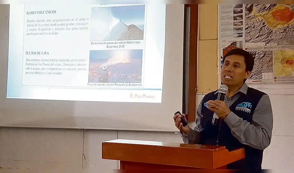 Erupción de Ticsani en Moquegua dejaría sin agua a moqueguanos