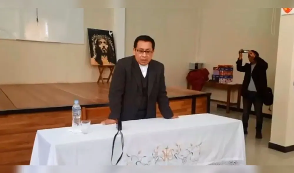 Puno: Párroco negó haber cometido lavado de activos.