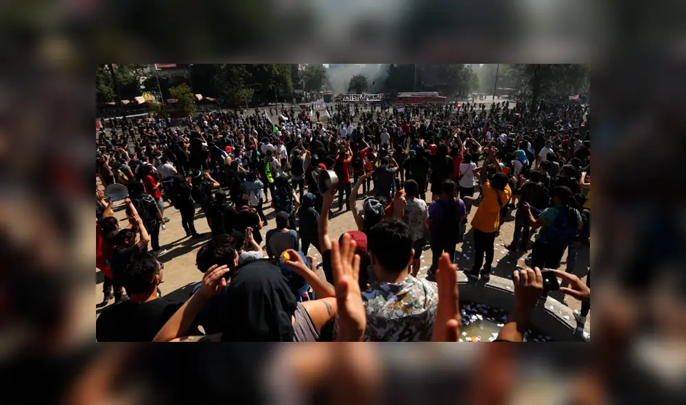 Las fotos que muestran la violencia y caos que impera en Chile. Fotos: Jorge Cerdán. Las fotos que muestran la violencia y caos que impera en Chile. Fotos: Jorge Cerdán.