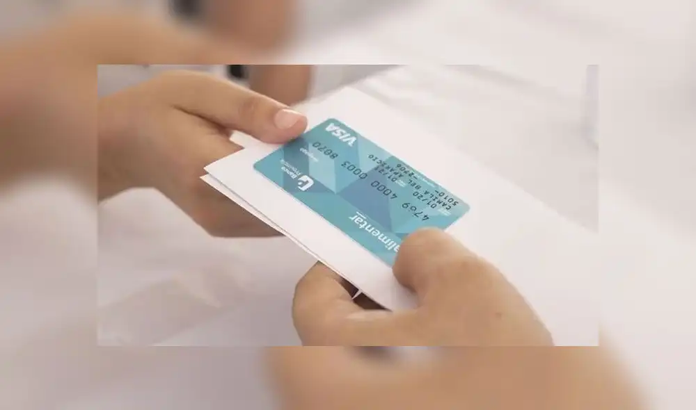 Tarjeta Alimentar Tarjeta Alimentar