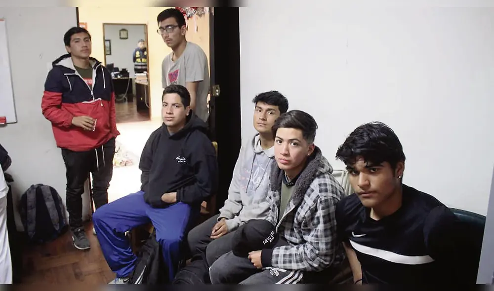 Jóvenes vivieron momentos de tensión.