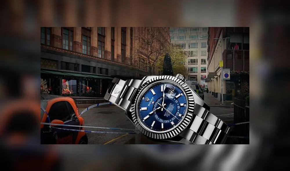 Robo de Rolex Inglaterra Robo de Rolex Inglaterra