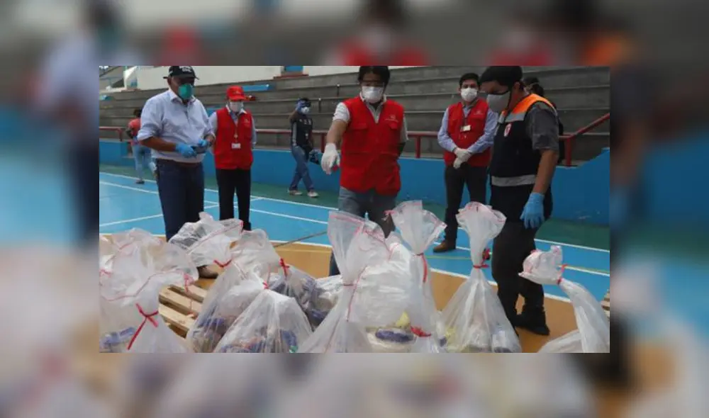 Canasta de víveres. Créditos: Difusión Canasta de víveres. Créditos: Difusión