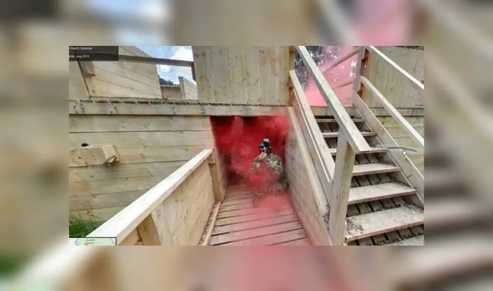 Google Maps: cámaras captan peligrosa escena tras ingresar a zona de guerra en Estados Unidos [FOTOS]