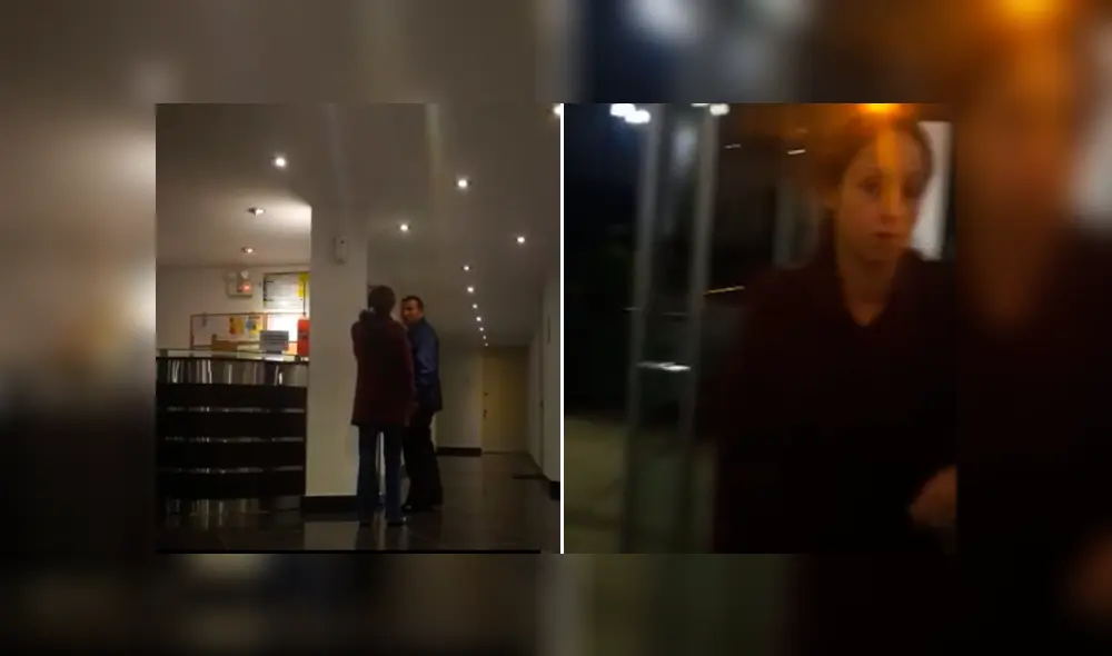 Racismo. Mujer insultó a conserje de condominio en Surco. Foto: Captura de video/ Facebook