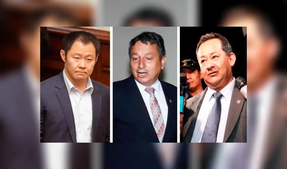 Inician proceso para sacar a Kenji, Ramírez y Bocángel del Congreso