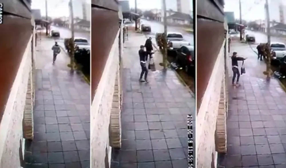 Los testigos contaron que escucharon alrededor de 10 disparos. Foto: Captura/Infobae Los testigos contaron que escucharon alrededor de 10 disparos. Foto: Captura/Infobae