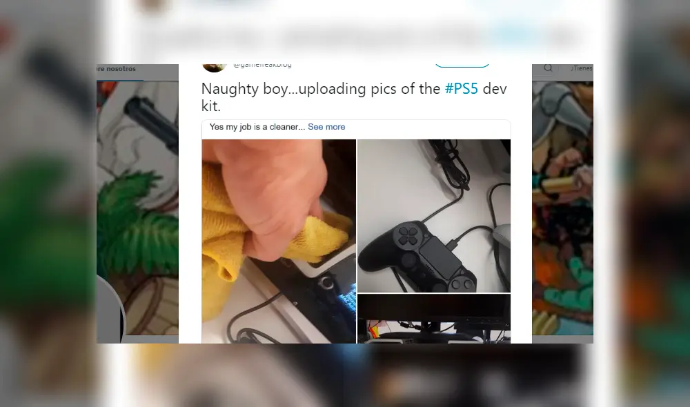 Las fotos se filtraron en otras redes sociales.