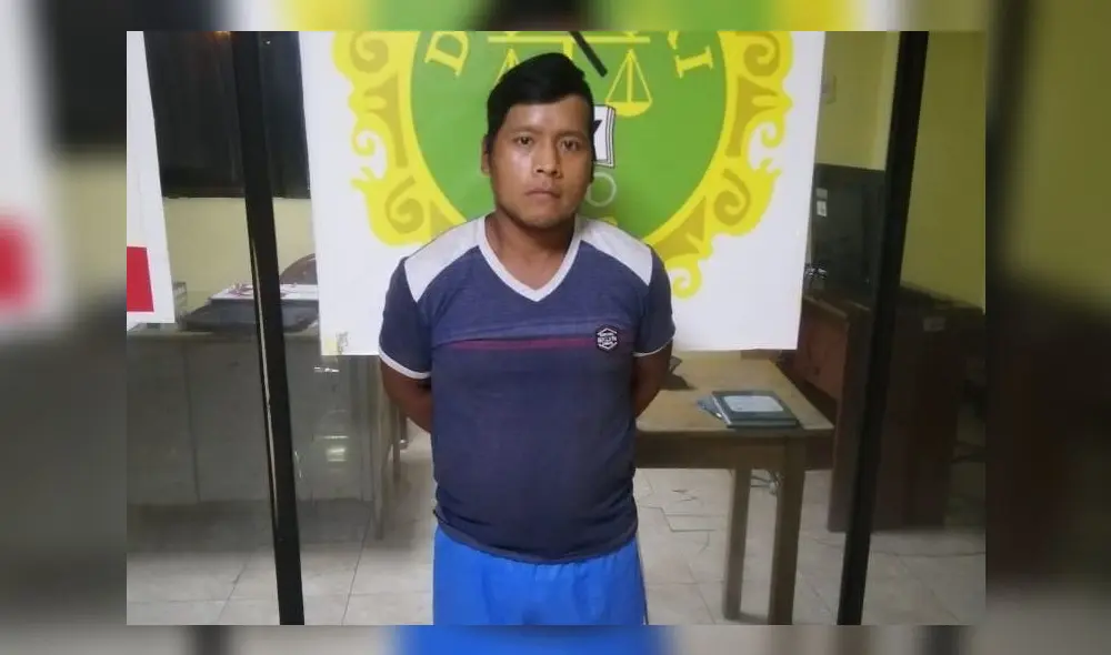 Individuo fue capturado en asentamiento humano del distrito de El Porvenir.