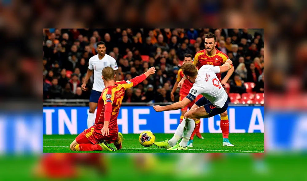 Inglaterra aplasta 7-0 a Montenegro por las Eliminatorias Eurocopa 2020 con triplete de Harry Kane Inglaterra aplasta 7-0 a Montenegro por las Eliminatorias Eurocopa 2020 con triplete de Harry Kane