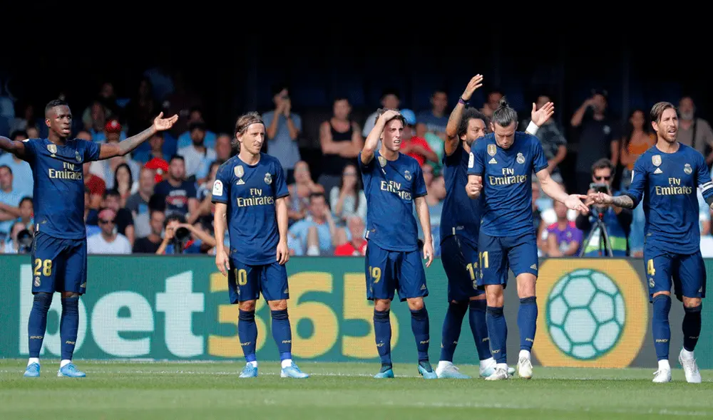 Luka Modric dio su versión en Twitter sobre la tarjeta roja que recibió en el partido entre el Real Madrid y Celta de Vigo. | Foto: EFE